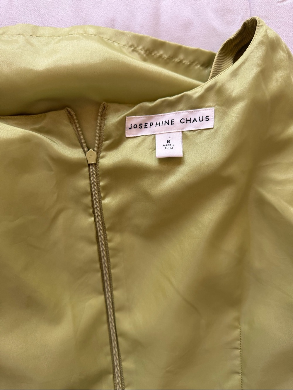 Josephine Chaus Olive-Green dress